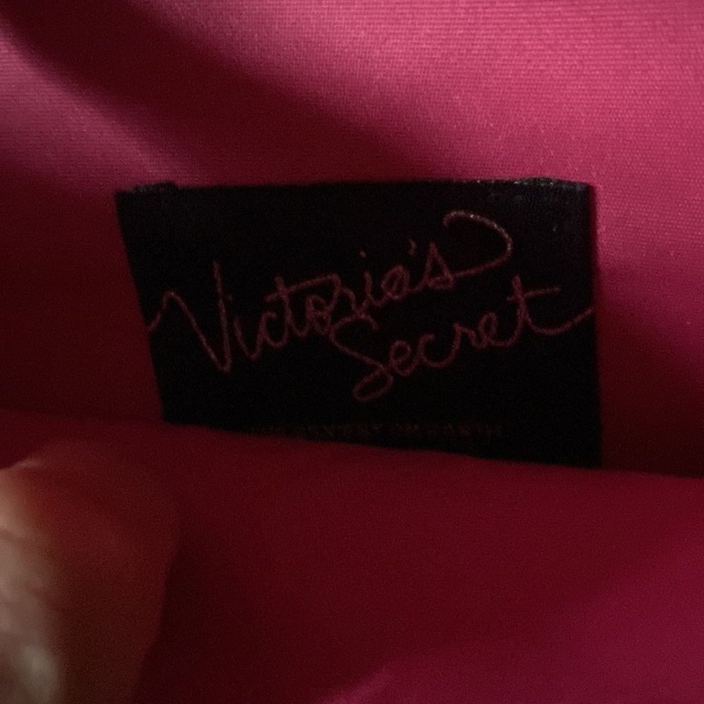 Victoria Secrets Silver Sparkle Envelope Clutch - Picture 5 of 6